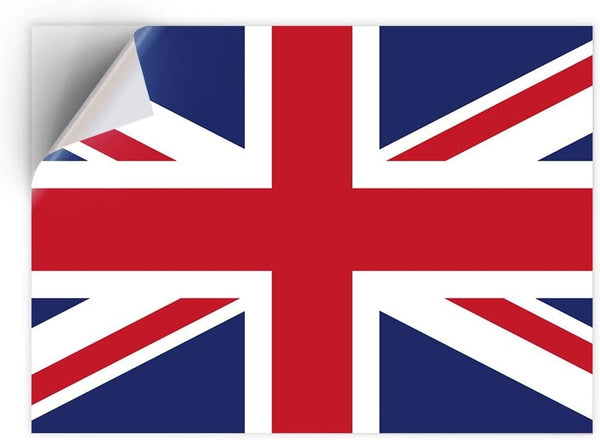 1 x A4 Union Jack Sticker #56469