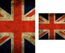 30 Union Jack Stickers Custom Size