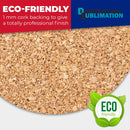 10cm MDF Blank Sublimation Round Coasters